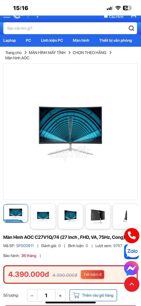 bay nhanh màn hình nhanh gọn có fix. Mua bán Máy tính để bàn tại Quận Gò Vấp Tp Hồ Chí Minh được đăng bởi Đình Khiêm hình 1