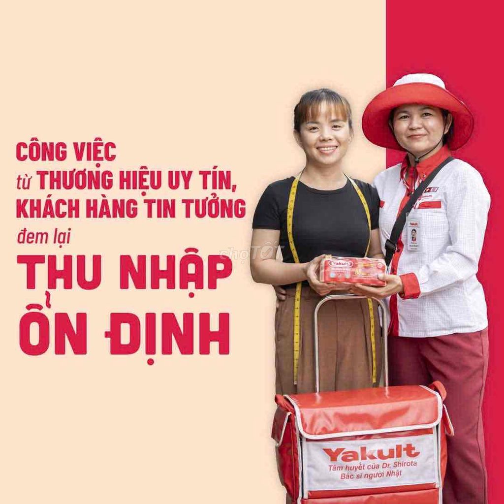 TUYỂN NỮ BÁN HÀNG. Việc làm tại Quận Tân Phú Tp Hồ Chí Minh được đăng bởi Công ty TNHH Yakult Việt Nam hình 4