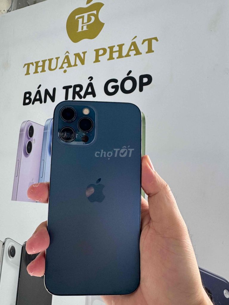 iPhone 12 Pro Max 128GB Xanh. Mua bán Điện thoại tại Quận Bình Tân Tp Hồ Chí Minh được đăng bởi Thuận Phát Store hình 1