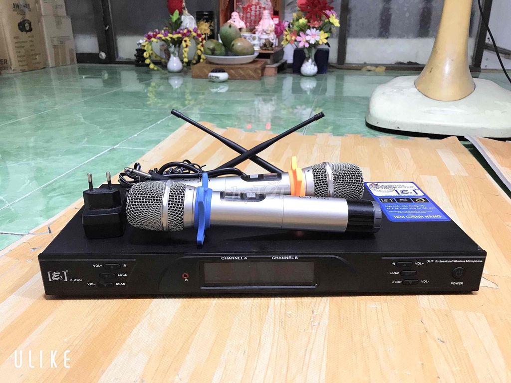 Micro không dây E3 - V360 - Germany. Mua bán Tivi, Âm thanh tại Quận Tân Phú Tp Hồ Chí Minh được đăng bởi Tony Nghĩa Audio Hàng Bãi  hình 1
