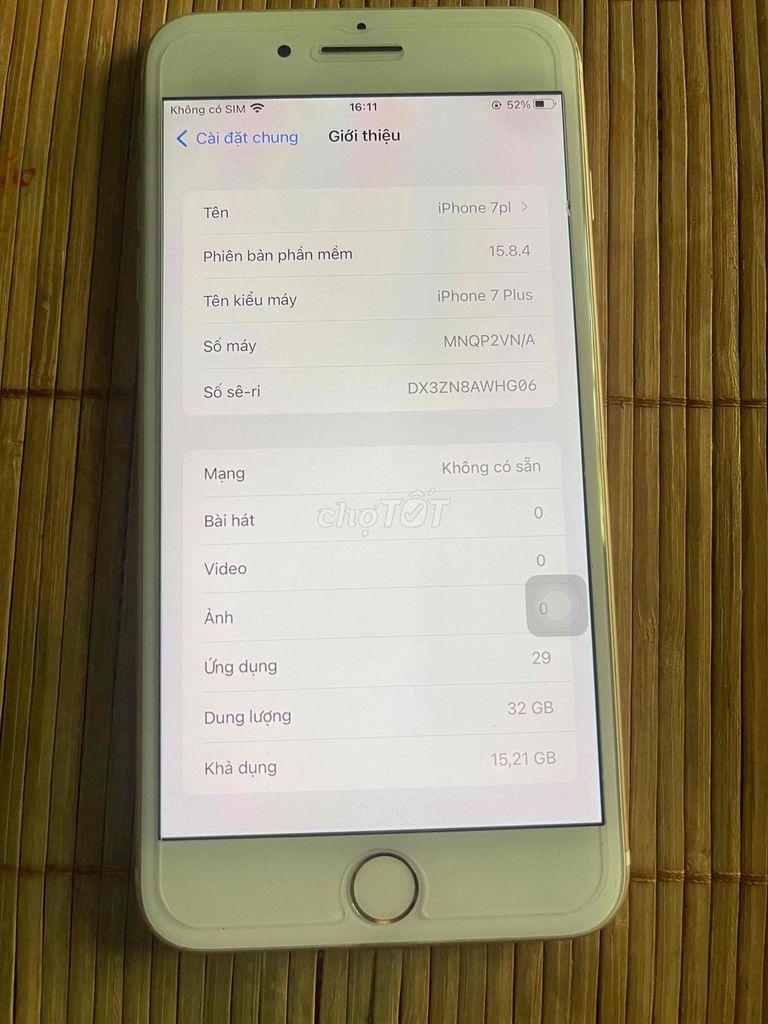 Apple iPhone 7 Plus. Mua bán Điện thoại tại Quận Cẩm Lệ Đà Nẵng được đăng bởi Thanh hình 1