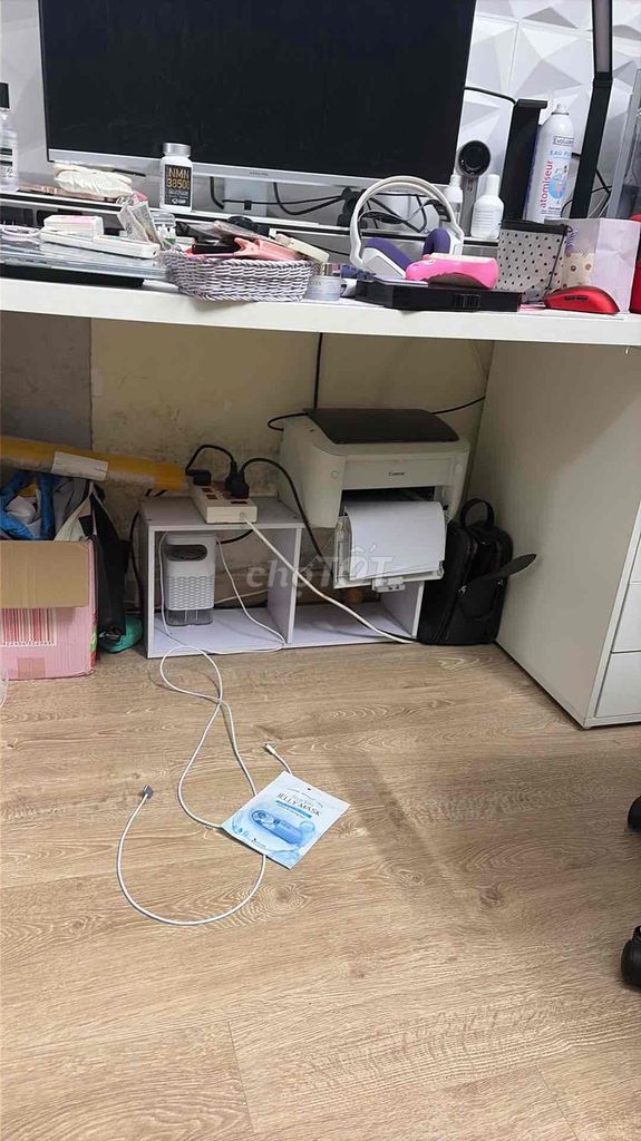 Kệ sách Gỗ Trắng thiết kế đơn giản. Mua bán Tủ, kệ gia đình tại Quận Bắc Từ Liêm Hà Nội được đăng bởi Fng hình 1