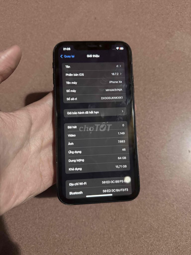 Iphone Xr full chức năng. Mua bán Điện thoại tại Thành Phố Đồng Hới Quảng Bình được đăng bởi Hải Long hình 1