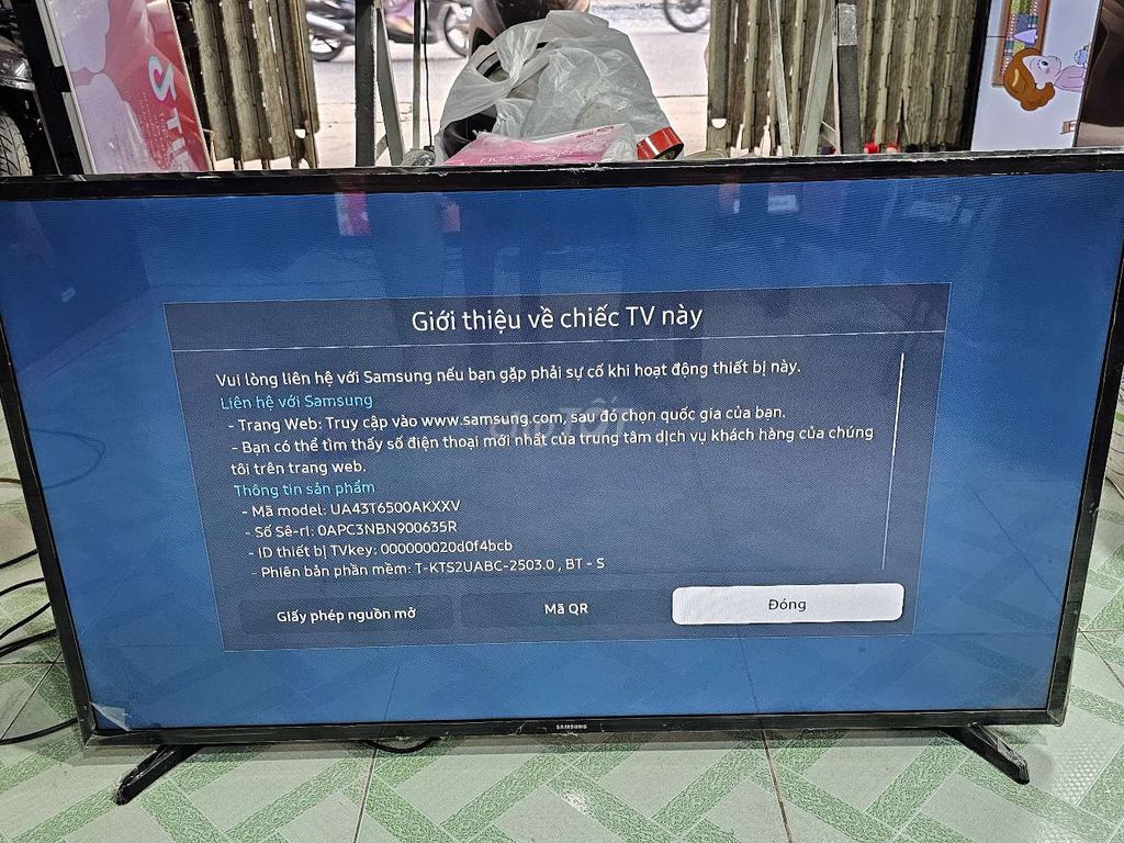 Smart TV Samsung 2K 43" - 43T6500. Giọng Nói - 99%