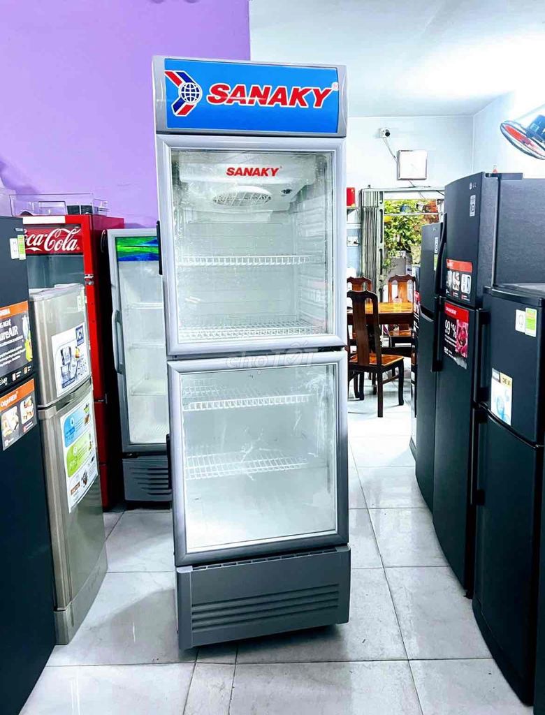 Tủ Mát SANAKY 450 Lít đời mới. Tiết kiệm điện .. Mua bán Tủ lạnh tại Thành phố Thuận An Bình Dương được đăng bởi ĐIỆN MÁY HÙNG PHƯƠNG hình 1