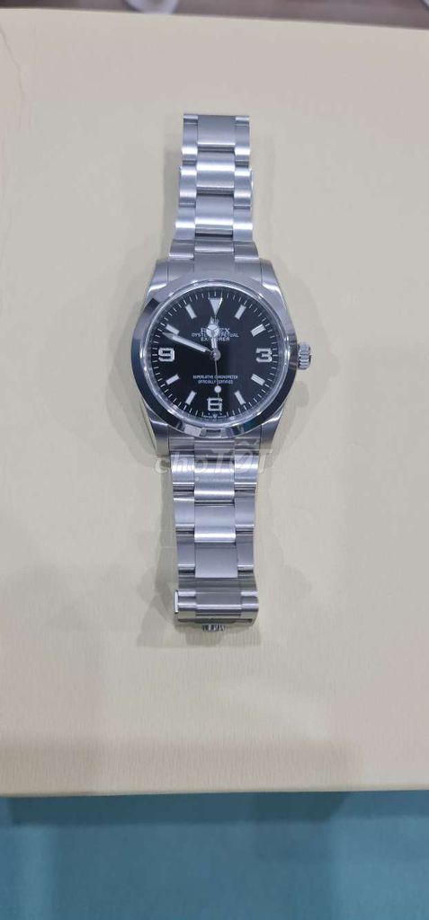 Rolex Explorer 36mm Bạc Unisex. Mua bán Đồng hồ tại Quận Cầu Giấy Hà Nội được đăng bởi Minh Long hình 1