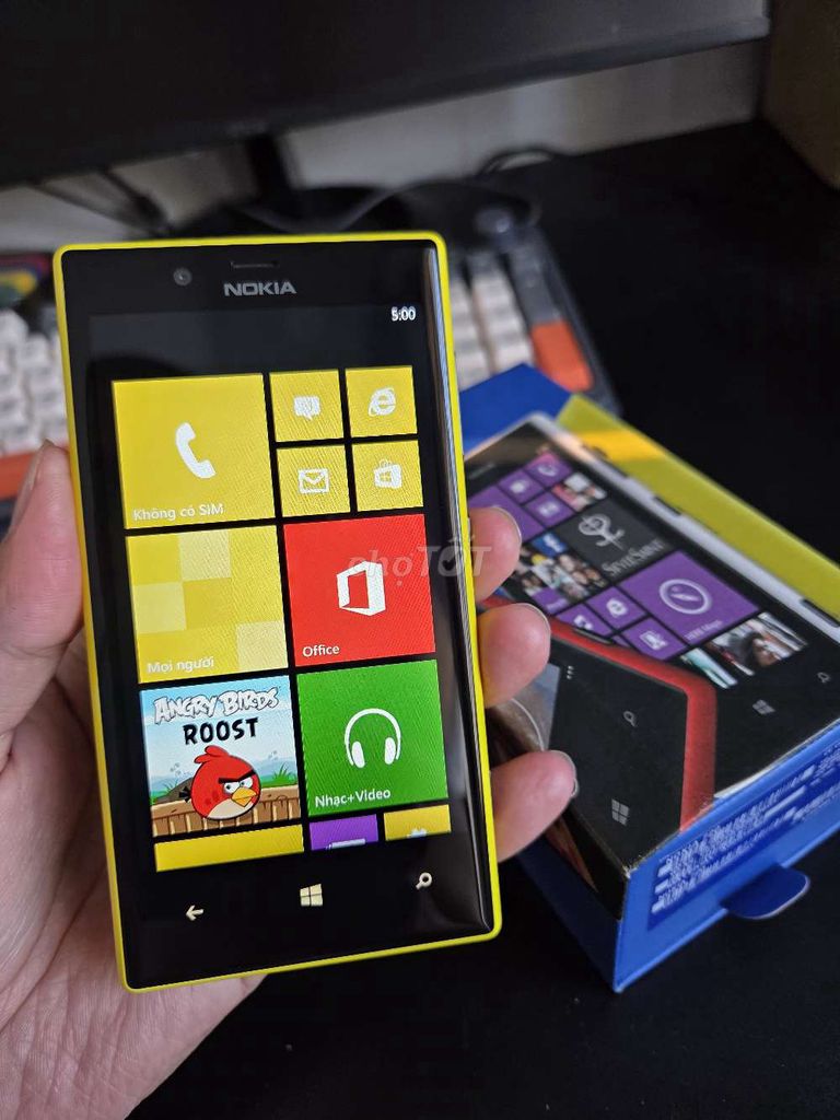 Nokia Lumia 720 Vàng Mới. Mua bán Điện thoại tại Thành phố Trà Vinh Trà Vinh được đăng bởi Tuong Loc hình 1