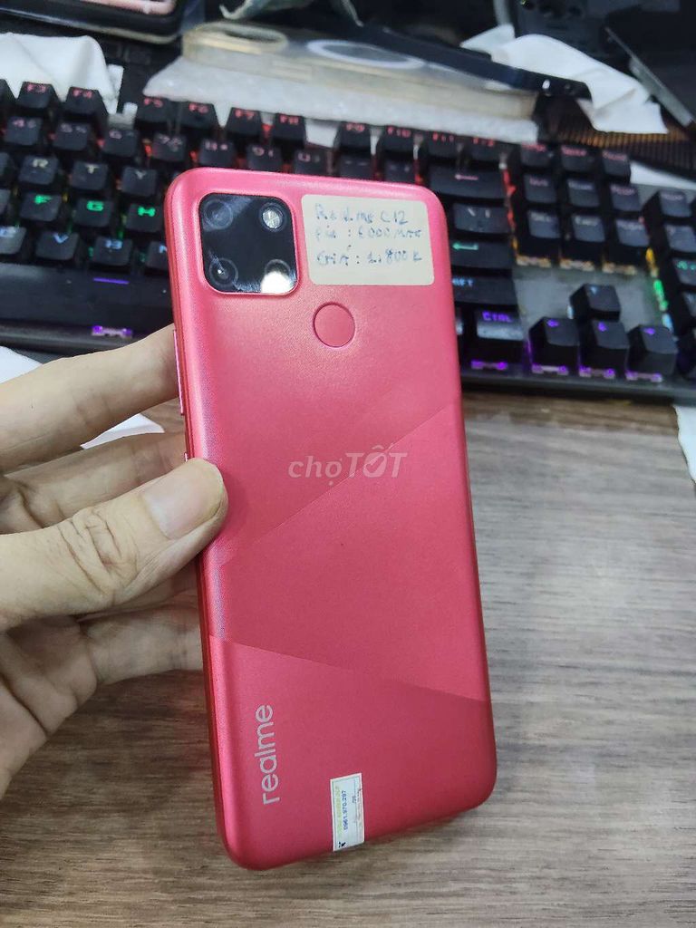 realme c12 pin 6000mah siêu trâu. Mua bán Điện thoại tại Quận Thanh Khê Đà Nẵng được đăng bởi Dương khánh alo 04 hà huy tập Đà nẵng hình 1