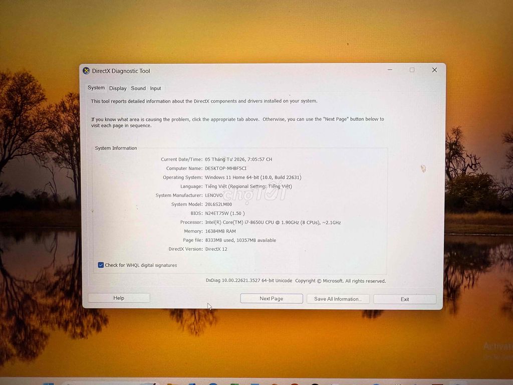 Lenovo Thinkpad T480 Core i7 16GB/256GB. Mua bán Laptop tại Thị xã Tân Uyên Bình Dương được đăng bởi Anh Phát hình 1