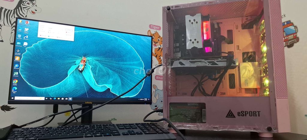 Máy tính để bàn Asus H310 i3-9100F. Mua bán Máy tính để bàn tại Quận 7 Tp Hồ Chí Minh được đăng bởi Thảo Trần Shop hình 1