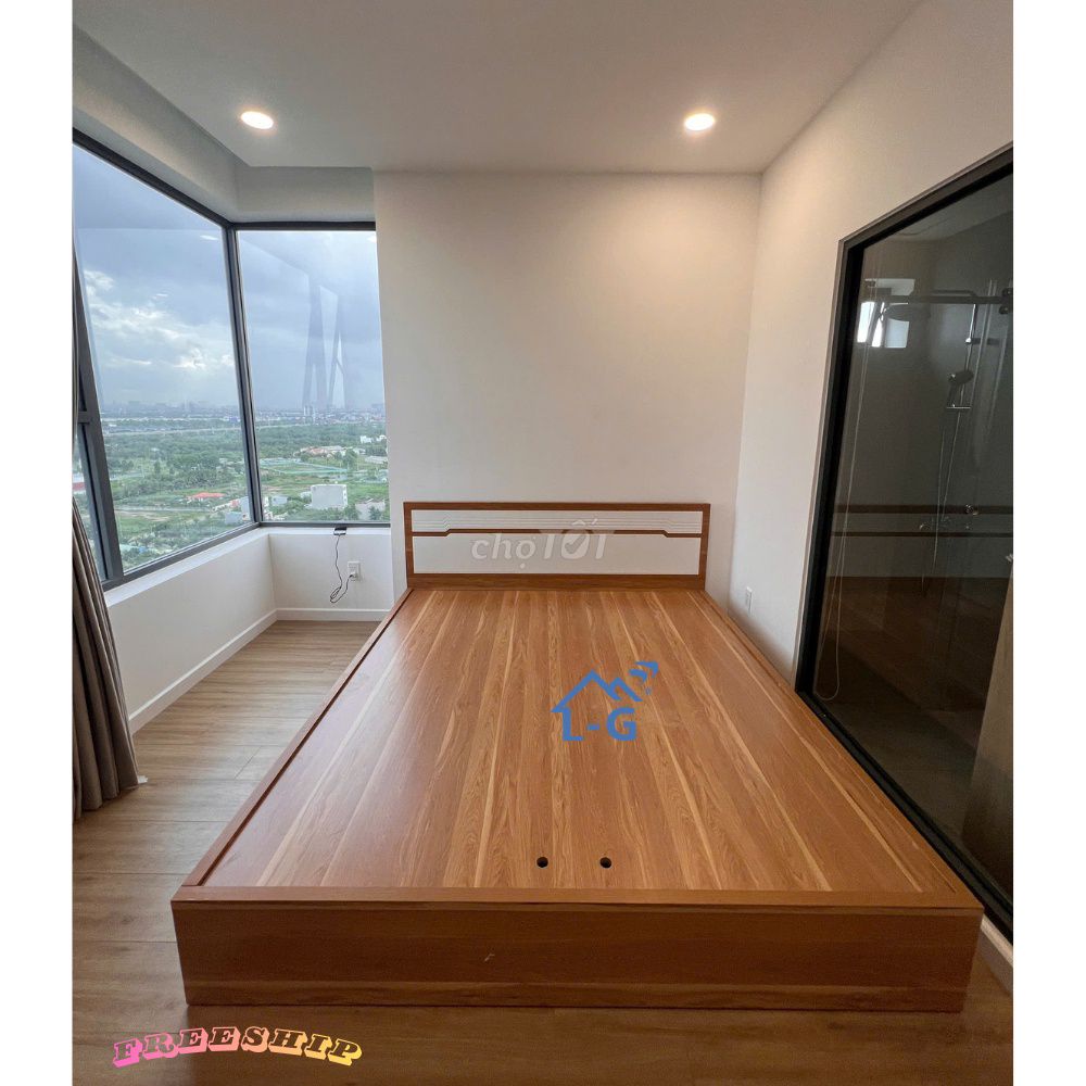 GIƯỜNG GỖ MDF giuonggoMDF #giuong--GIƯỜNG GỖ MDF . Mua bán Giường, chăn ga gối nệm tại Quận 6 Tp Hồ Chí Minh được đăng bởi GIƯỜNG SẮT SƠN LÂM hình 1