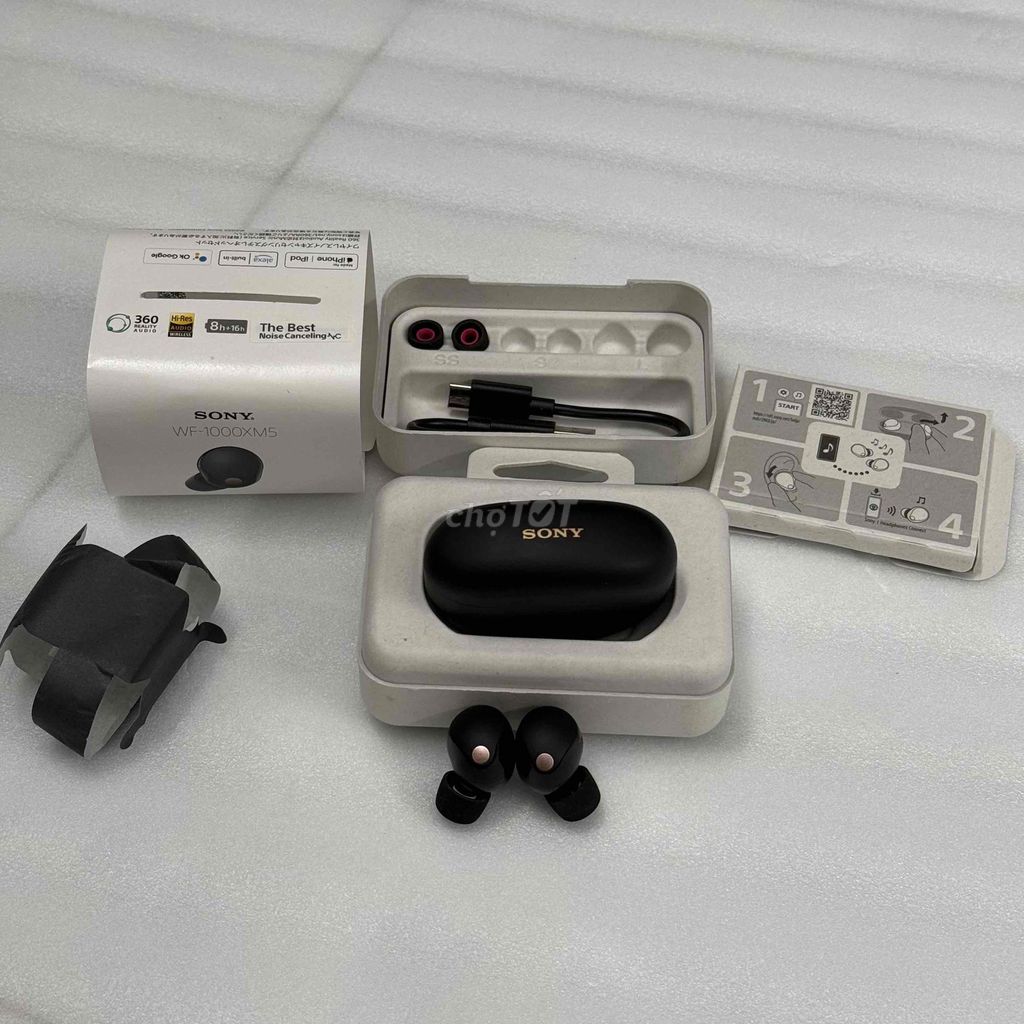Tai nghe Sony WF-1000XM5 Đen Như mới. Mua bán Tivi, Âm thanh tại Huyện Bình Chánh Tp Hồ Chí Minh được đăng bởi Thành  hình 1