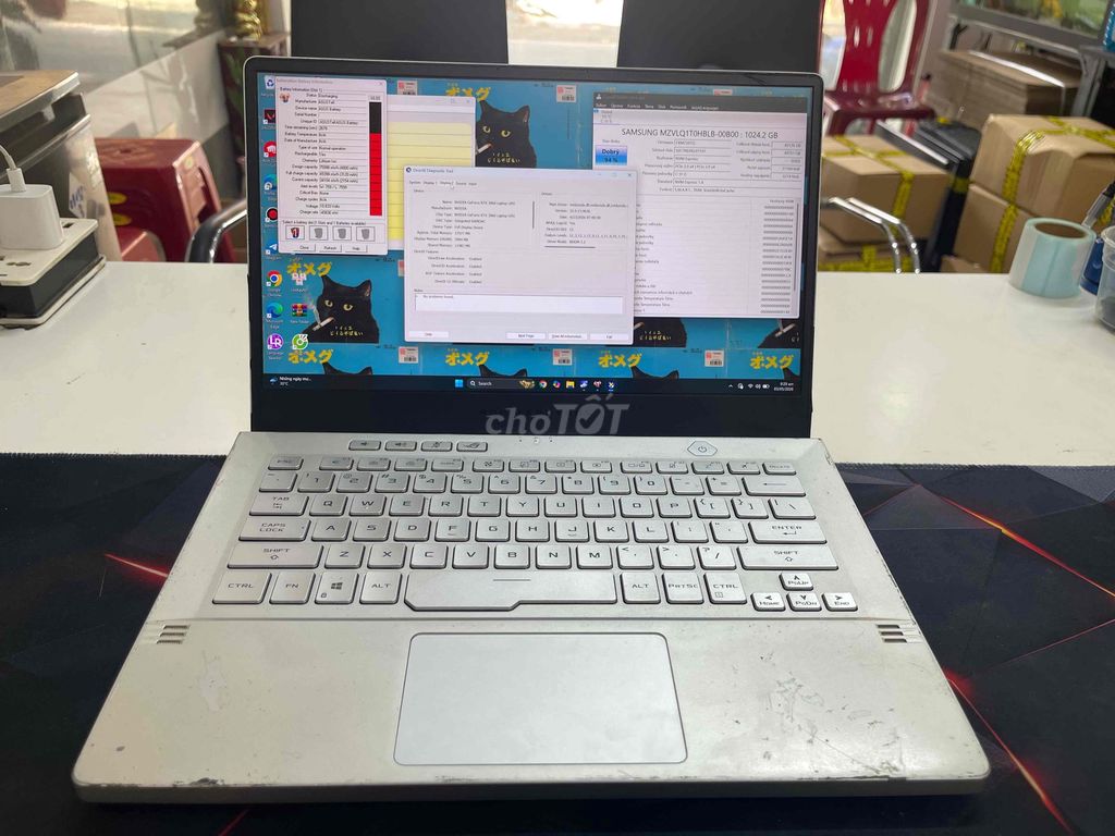 ROG Zephyrus G14 R9-5900HS/24/1T Rtx 3060 Màn 2K. Mua bán Laptop tại Quận Gò Vấp Tp Hồ Chí Minh được đăng bởi Chí Hướng Group  hình 1