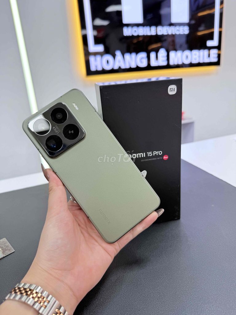 XIAOMI MI 15 PRO-12/256G-MÀU GREEN-FULLBOX-ROM QT. Mua bán Điện thoại tại Thành phố Biên Hòa Đồng Nai được đăng bởi Mobile Di Động Biên Hoà hình 1