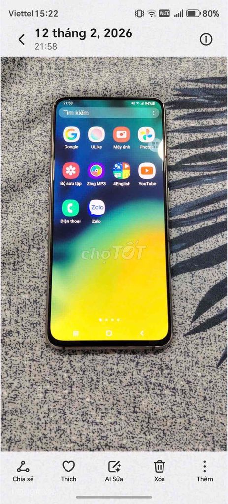 Samsung A80 Đen. Mua bán Điện thoại tại Thành phố Long Xuyên An Giang được đăng bởi Phan Khả Vy hình 1