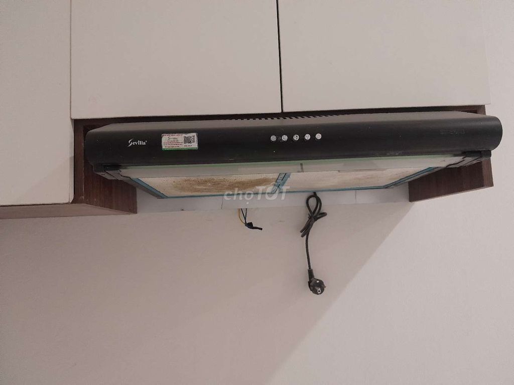Máy hút mùi Sevilla SV-S60B Đen. Mua bán Bếp, lò, đồ điện nhà bếp tại Huyện Hoài Đức Hà Nội được đăng bởi Lê Huy hình 1