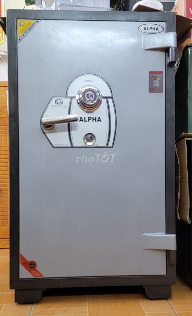 Bán két sắt ALPHA 107cm nặng 300kg két trong két