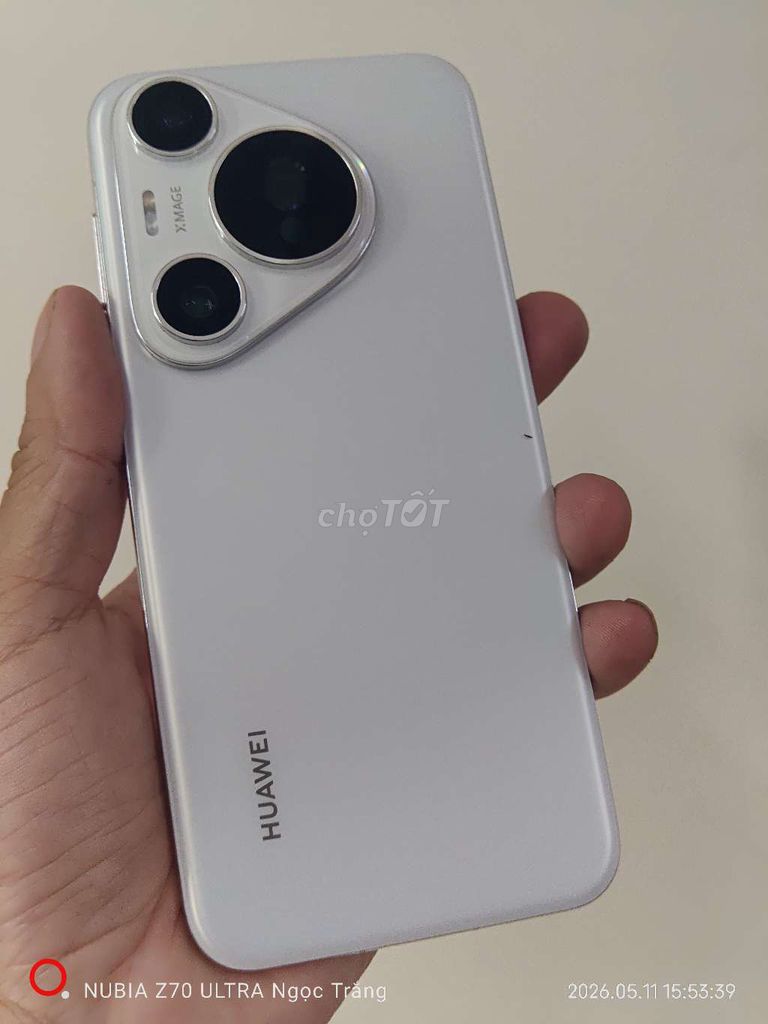 Huawei Pura 70 Pro 512GB Trắng. Mua bán Điện thoại tại Quận 11 Tp Hồ Chí Minh được đăng bởi BĐS Trần Minh Tĩnh hình 1