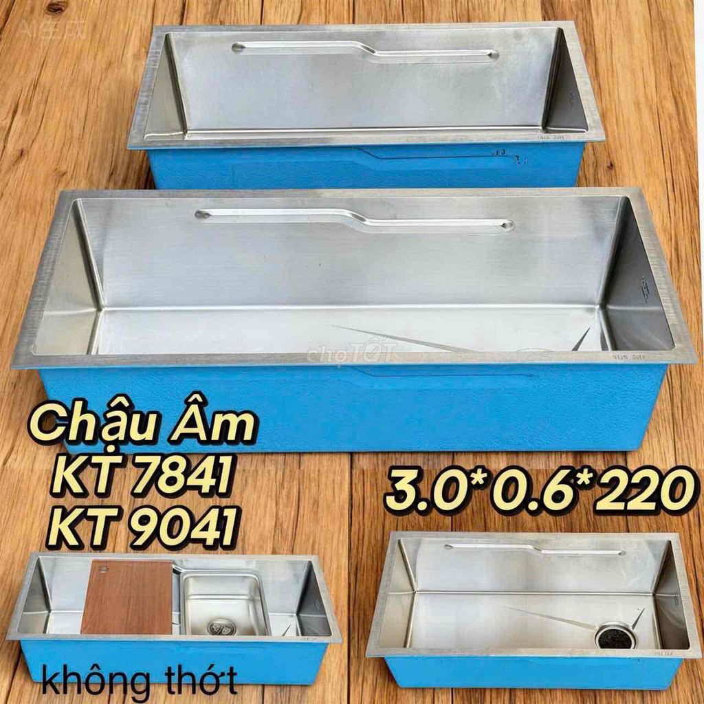 Chậu rửa bát Inox KT 7841 Bạc. Mua bán Thiết bị vệ sinh, nhà tắm tại Quận Thanh Khê Đà Nẵng được đăng bởi Tên chưa cung cấp hình 1
