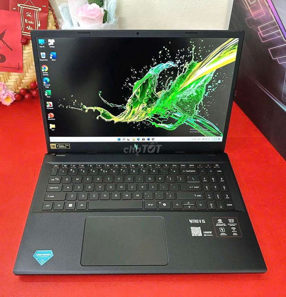 Acer Nitro V: i7-13620H/512G/RTX 5050/180Hz. Mua bán Laptop tại Thành phố Quảng Ngãi Quảng Ngãi được đăng bởi TTCenter 484 NÚI THÀNH hình 1