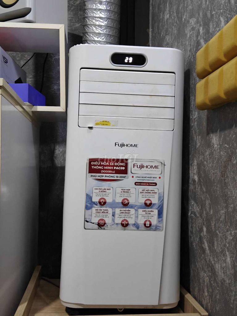 Máy lạnh FujiHome PAC09 9000 BTU Trắng. Mua bán Máy lạnh, điều hoà tại Huyện Cái Bè Tiền Giang được đăng bởi Duy Dinh hình 1