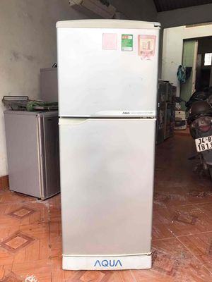 Tủ lạnh Sanyo Aqua 150l gas lốc zin,khay kệ đủ