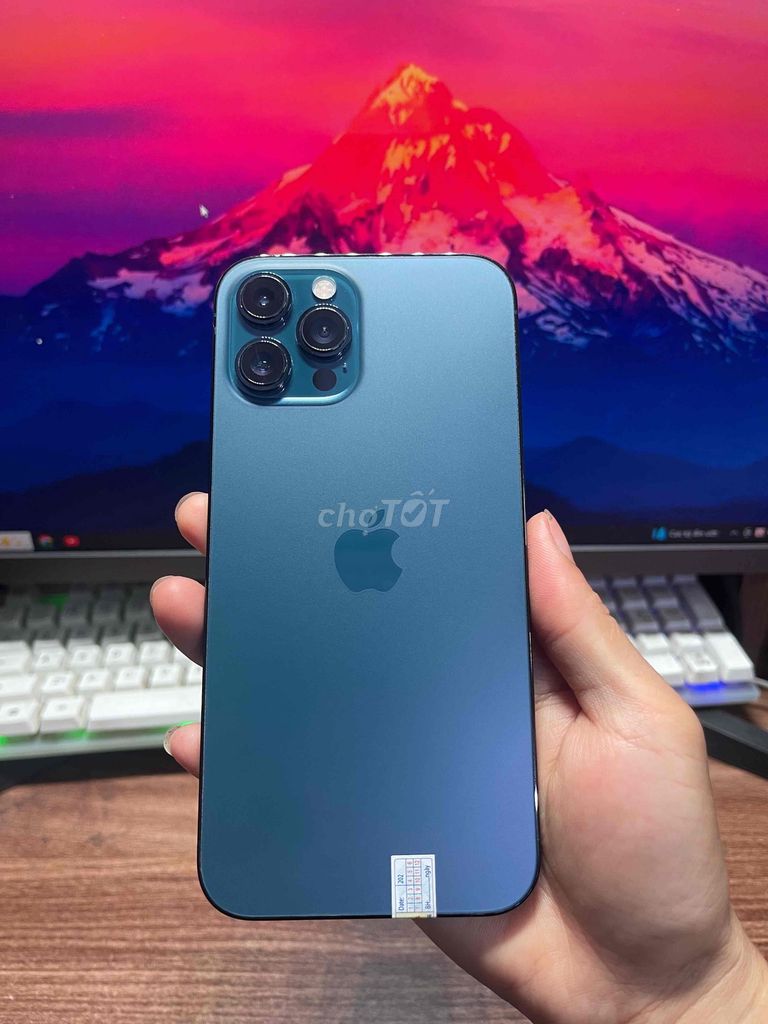 iPhone 12 Pro Max 256GB Xanh 98% Zin all. Mua bán Điện thoại tại Quận Lê Chân Hải Phòng được đăng bởi Huy Tưởng Mobile hình 1