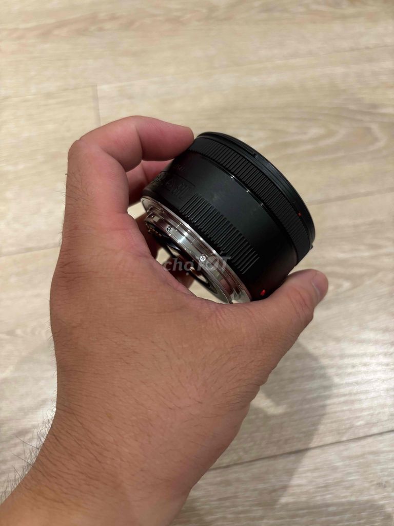 Ống kính Canon 50mm STM Đen đẹp. Mua bán Máy ảnh, Máy quay tại Quận Phú Nhuận Tp Hồ Chí Minh được đăng bởi Lam Vy  hình 1