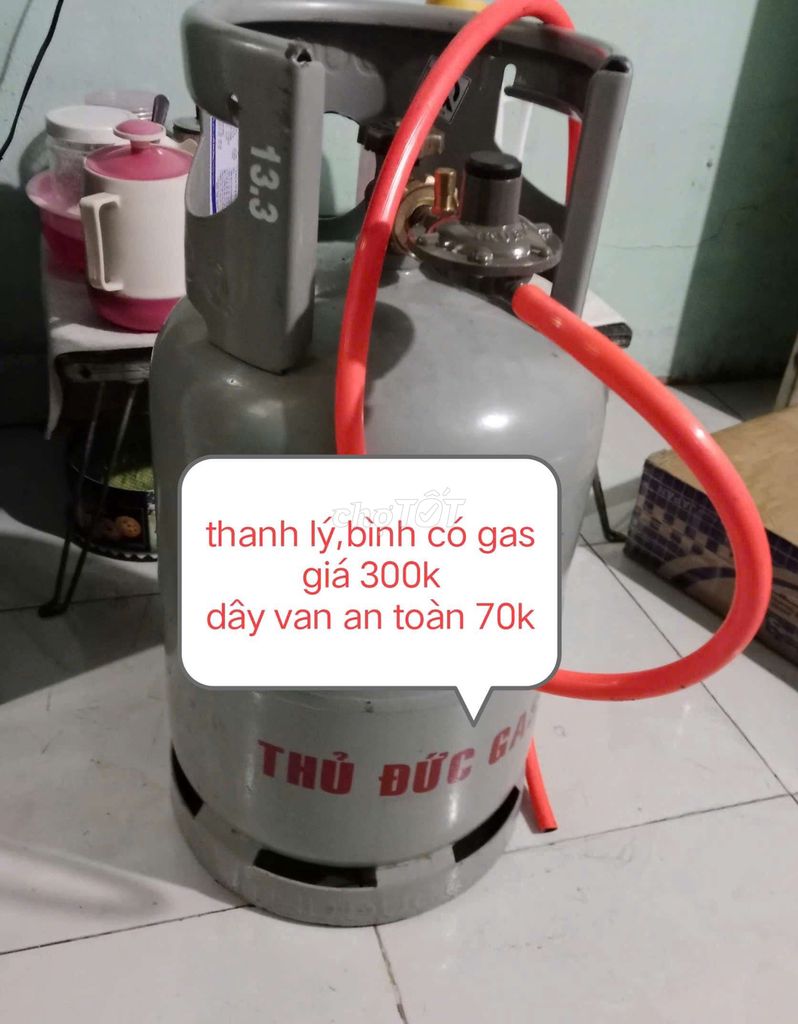 Bình có gas 300k