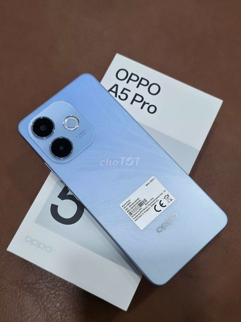 Oppo A5 Pro bản chính hãng 8-256g Fullbox Bh T3/26