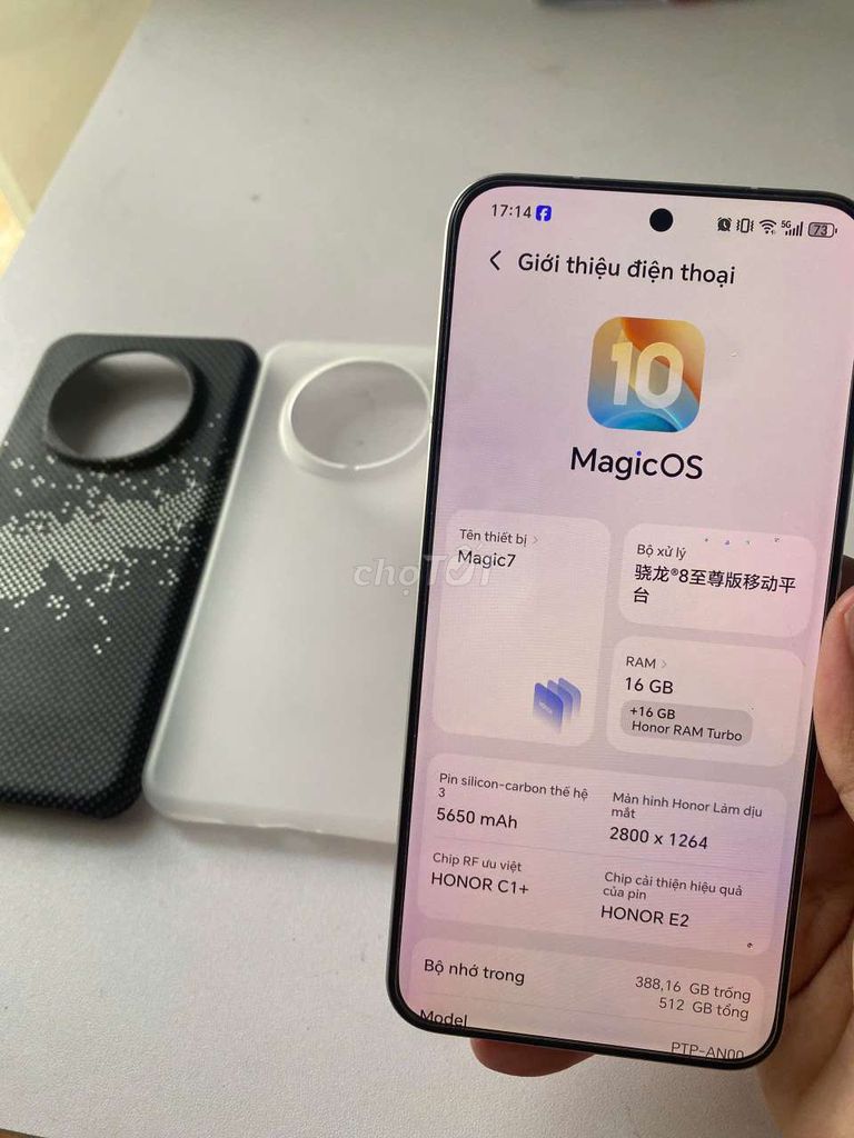 Honor Magic 7 16GB 512GB Bạc Likenew 99%. Mua bán Điện thoại tại Huyện Củ Chi Tp Hồ Chí Minh được đăng bởi Trường hình 1