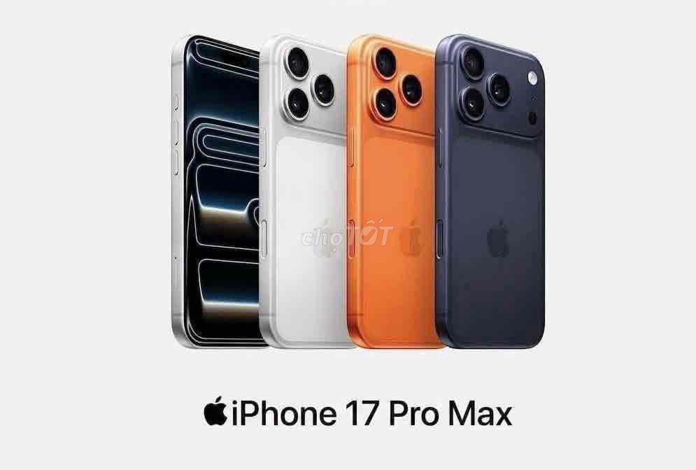Apple iPhone 17 Pro Max Cam, Xám, Trắng. Mua bán Điện thoại tại Quận Thanh Khê Đà Nẵng được đăng bởi Trần Minh Thiện hình 1