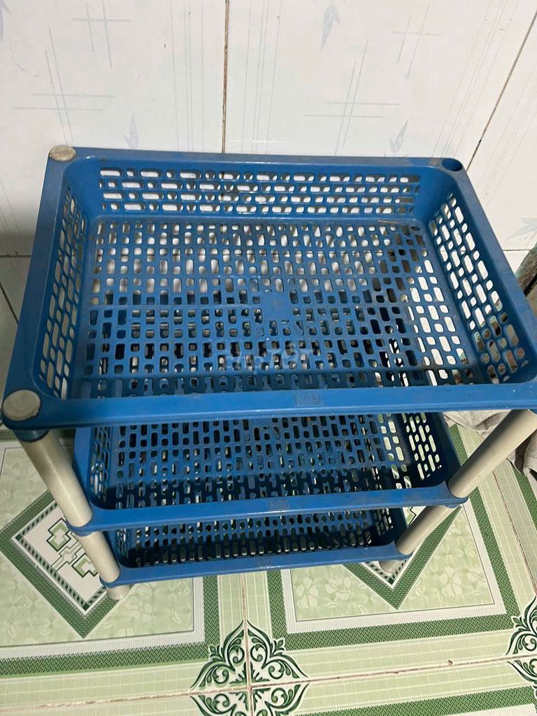Kệ chén dĩa nhựa Xanh dương. Mua bán Tủ, kệ gia đình tại Huyện Bình Chánh Tp Hồ Chí Minh được đăng bởi Ngọc Linh  hình 1