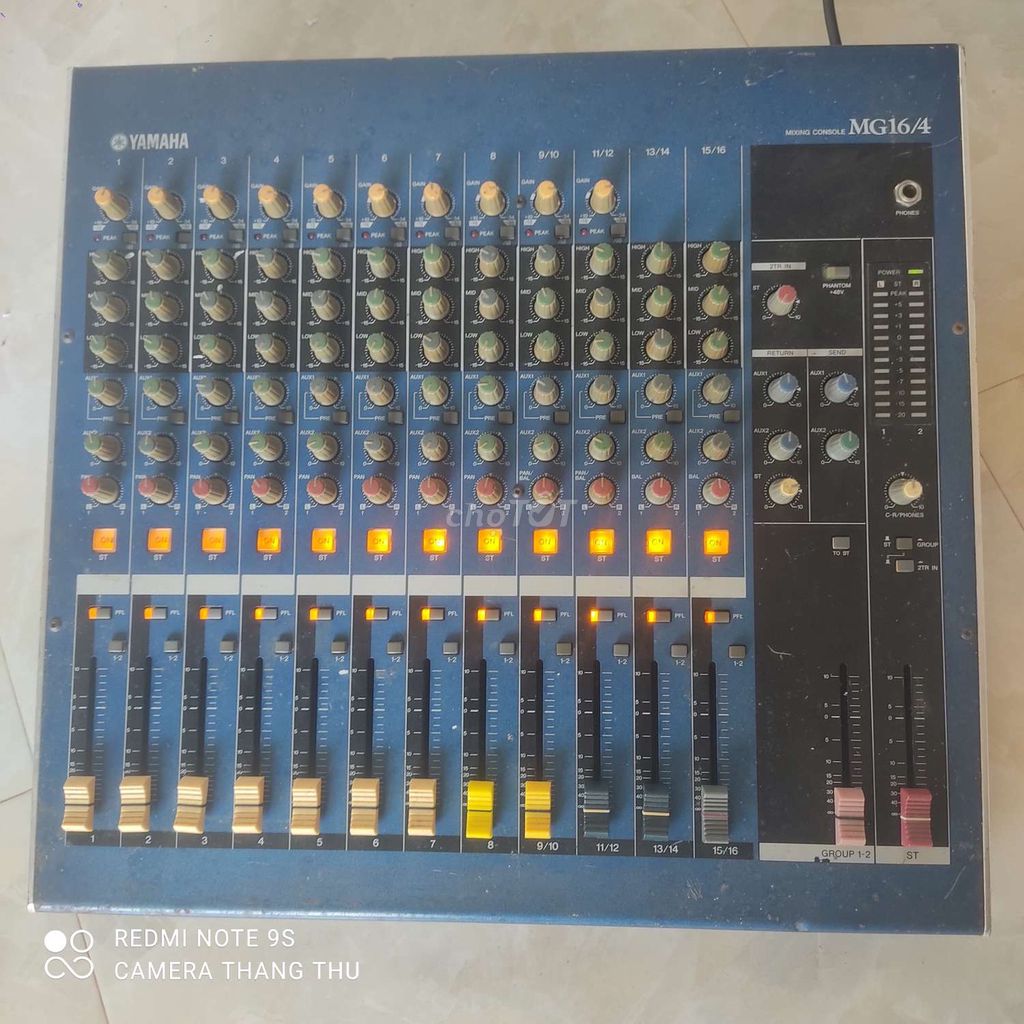 Yamaha MG16/4 Mixer Trung Quốc Xanh. Mua bán Tivi, Âm thanh tại Huyện Chợ Lách Bến Tre được đăng bởi Âm Thanh Thắng Thu hình 1