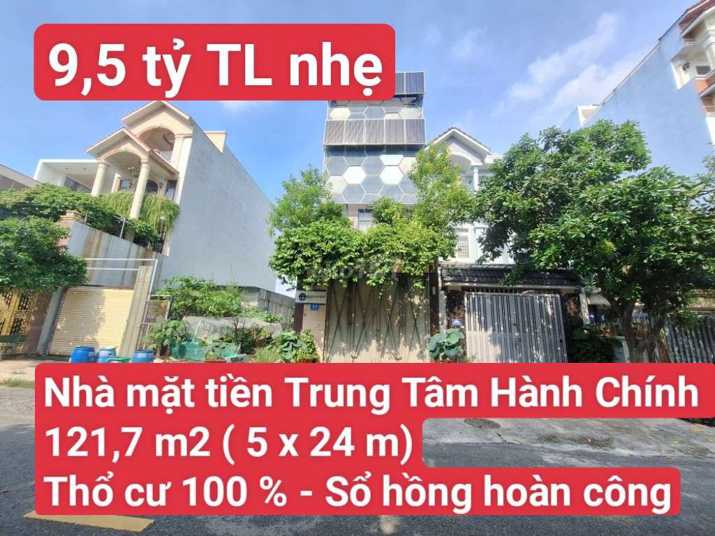 🆘 Nhà Mặt Tiền Trung Tâm Hành Chính 1 Trệt 3 Lầu, P. Dĩ An, Tp. Dĩ An