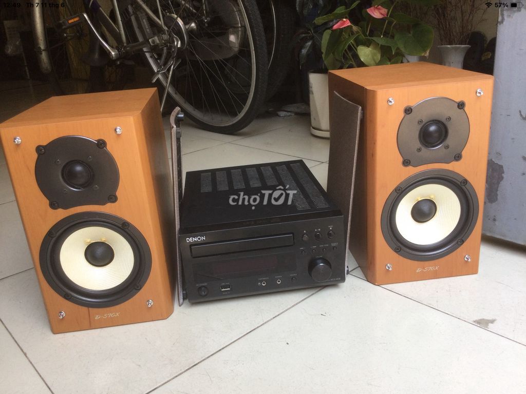 Máy nghe nhạc Denon rcd-m38/loa Onkyo  gx.. Mua bán Tivi, Âm thanh tại Quận Phú Nhuận Tp Hồ Chí Minh được đăng bởi Trần trung Hiếu  hình 1
