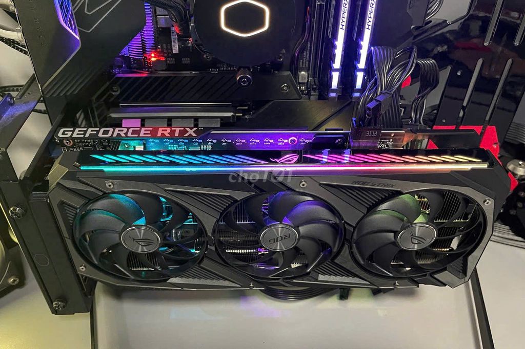 VGA Asus Rog Strix RTX 3050 8GB 3 Fan