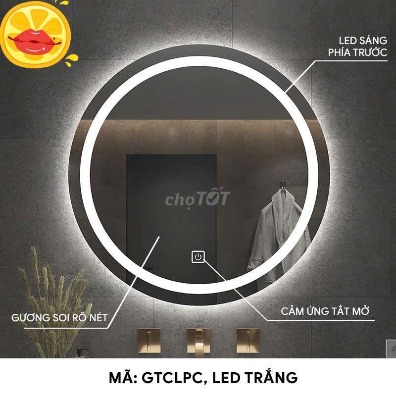 Gương led