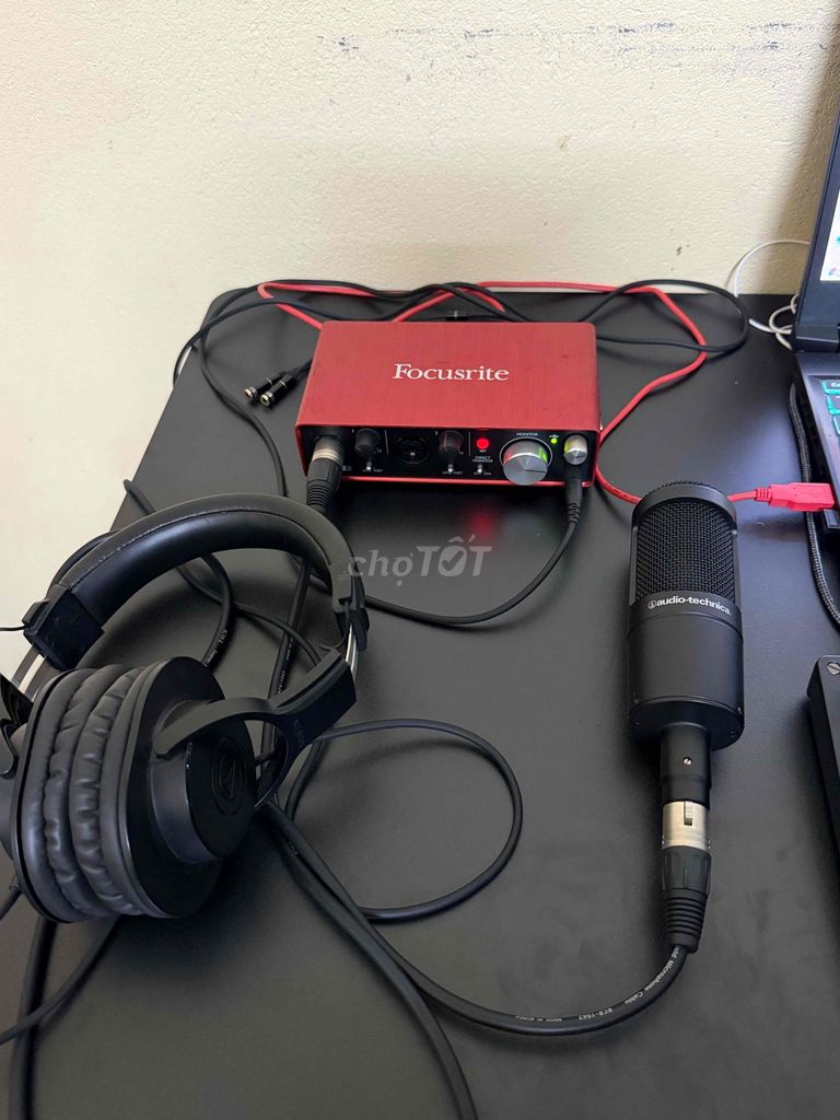 Thiết bị âm thanh Focusrite Scarlett 2i2 Gen 2. Mua bán Tivi, Âm thanh tại Huyện Hoằng Hóa Thanh Hóa được đăng bởi Lê Tùng hình 1