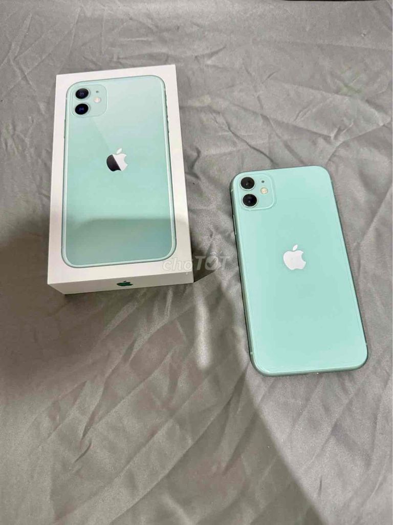 iPhone 11 128G Xanh Mint FULLBOX 99% BH APPLE 2023. Mua bán Điện thoại tại Quận 10 Tp Hồ Chí Minh được đăng bởi iStockHCM hình 1
