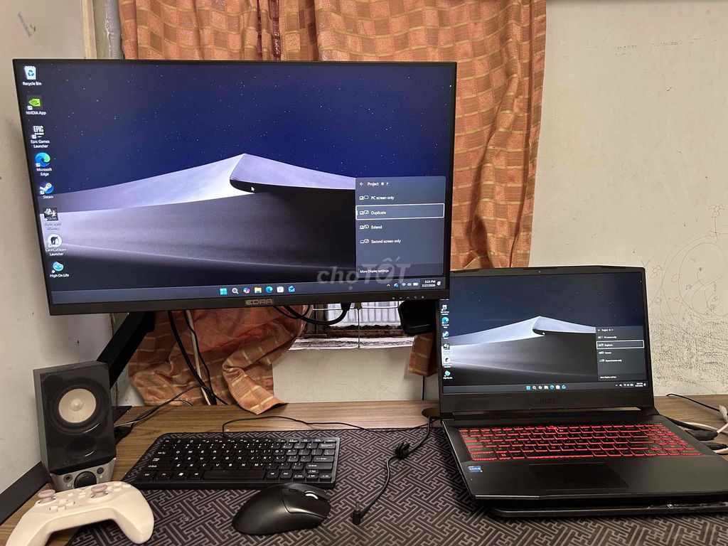 Combo MSI GF66 Katana và màn edra 27 inch. Mua bán Laptop tại Quận 5 Tp Hồ Chí Minh được đăng bởi Nguyễn Khánh minh hình 1