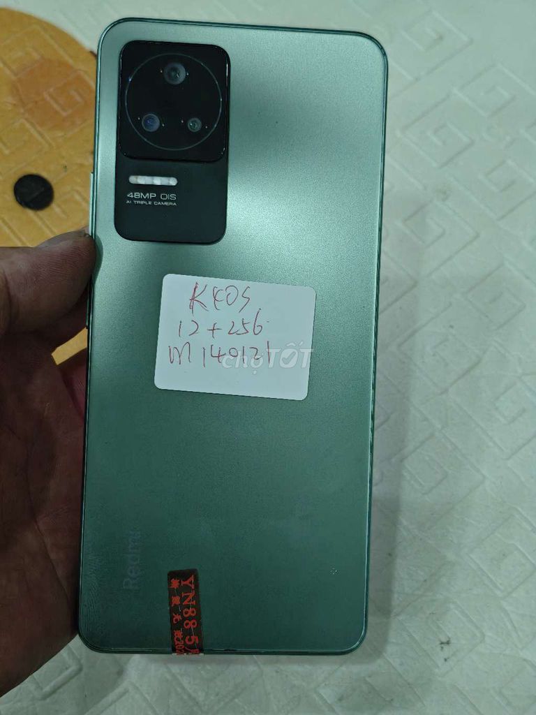 Xiaomi Redmi K40S 12GB/256GB Xanh. Mua bán Điện thoại tại Quận Hoàng Mai Hà Nội được đăng bởi Nguyennoi hình 1