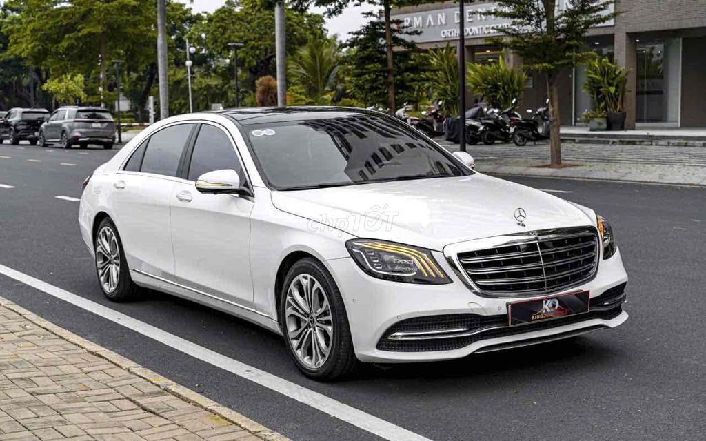Mercedes S450 - 2020 màu trắng nt nâu siêu đẹp. Mua bán Ô tô tại Quận 7 Tp Hồ Chí Minh được đăng bởi Dương Phương hình 1