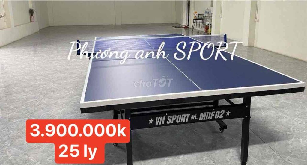 Bàn bóng bàn VN Sport MDF02. Mua bán Đồ thể thao, Dã ngoại tại Huyện Thường Tín Hà Nội được đăng bởi Đặng Anh  hình 1
