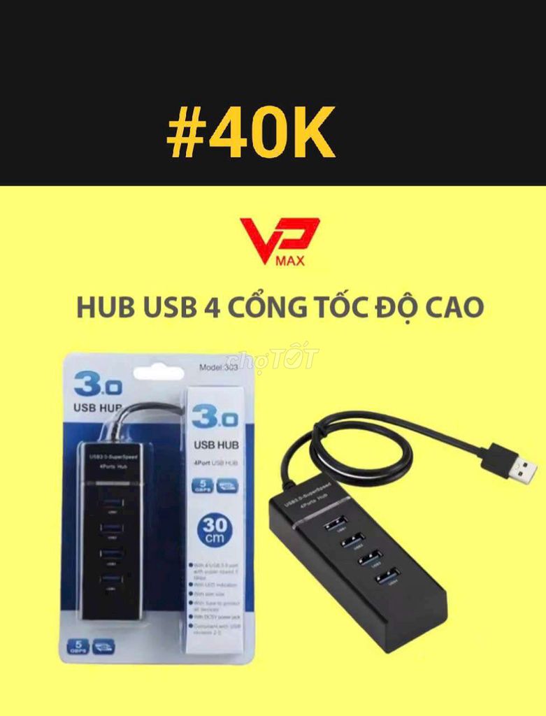 Ưu đãi Hub chia usb 3.0