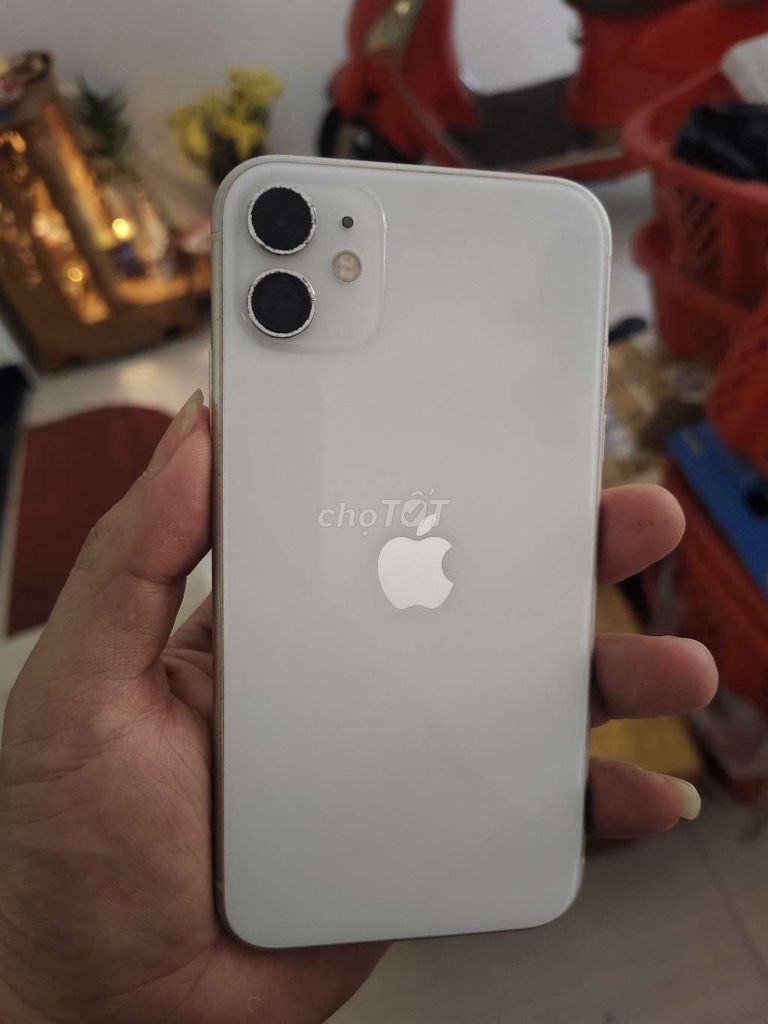 (Đà Nẵng) iPhone 11 64GB Trắng 100% pin. Mua bán Điện thoại tại Quận Cẩm Lệ Đà Nẵng được đăng bởi Nguyễn Đức Ngà hình 1