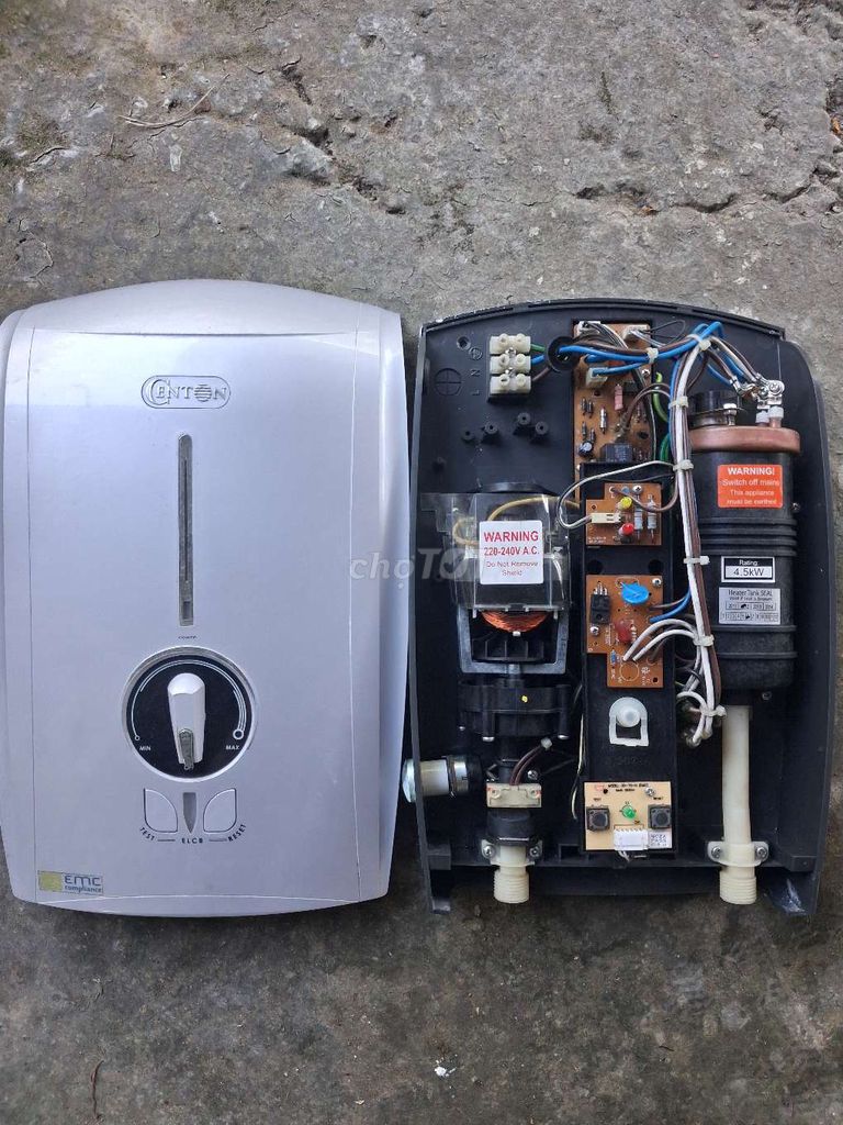 Máy nước nóng ENTON 4.5kW. Mua bán Thiết bị vệ sinh, nhà tắm tại Thành phố Rạch Giá Kiên Giang được đăng bởi NHIỆT ĐỚI  hình 1