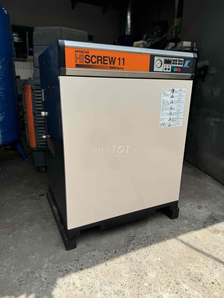 MÁY NÉN KHÍ TRỤC VÍT NHẬT HITACHI SERIES 15HP. Mua bán Đồ chuyên dụng, Giống nuôi trồng tại Quận 12 Tp Hồ Chí Minh được đăng bởi Phạm Lâm hình 1