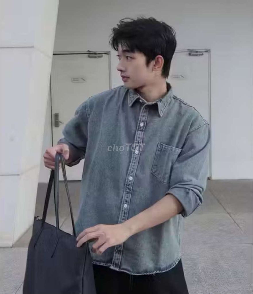 Áo sơ mi Dinoman x Yumi Denim L. Mua bán Quần áo tại Quận 6 Tp Hồ Chí Minh được đăng bởi Panticnic hình 1