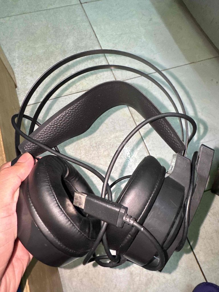 Tai nghe gaming Đen Nhựa, da Micro lọc tiếng ồn. Mua bán Tivi, Âm thanh tại Huyện Nhơn Trạch Đồng Nai được đăng bởi Trọng Trần hình 1